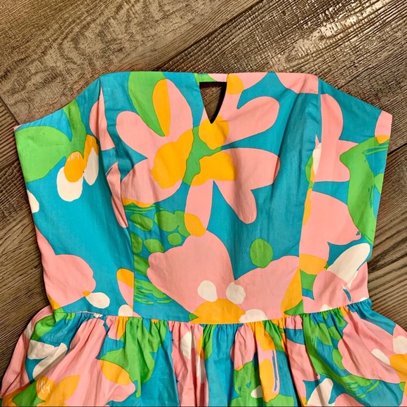 Lilly Pulitzer | Richelle Tie Back Dress SZ 00 - Picture 3 of 7